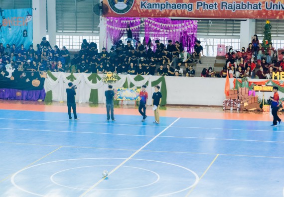 ภาพกิจกรรม  คณะวิทยาศาสตร์และเทคโนโลยี มหาวิทยาลัยราชภัฏกำแพงเพชร  จัดโครงการกีฬาสานสัมพันธ์คณะวิทยาศาสตร์และเทคโนโลยี