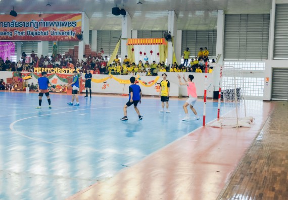 ภาพกิจกรรม  คณะวิทยาศาสตร์และเทคโนโลยี มหาวิทยาลัยราชภัฏกำแพงเพชร  จัดโครงการกีฬาสานสัมพันธ์คณะวิทยาศาสตร์และเทคโนโลยี