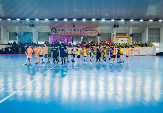 ภาพกิจกรรม  คณะวิทยาศาสตร์และเทคโนโลยี มหาวิทยาลัยราชภัฏกำแพงเพชร  จัดโครงการกีฬาสานสัมพันธ์คณะวิทยาศาสตร์และเทคโนโลยี