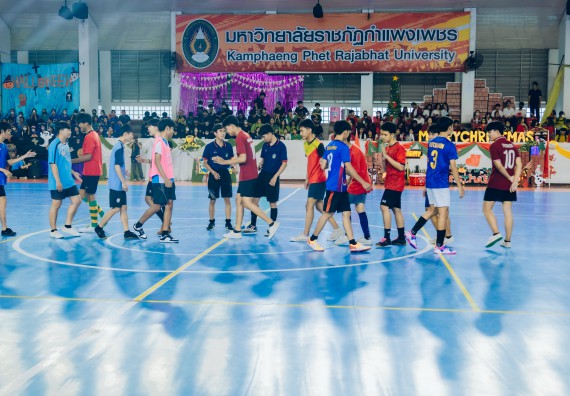 ภาพกิจกรรม  คณะวิทยาศาสตร์และเทคโนโลยี มหาวิทยาลัยราชภัฏกำแพงเพชร  จัดโครงการกีฬาสานสัมพันธ์คณะวิทยาศาสตร์และเทคโนโลยี