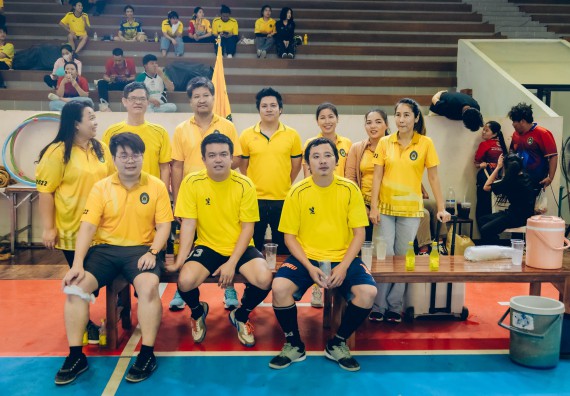 ภาพกิจกรรม  คณะวิทยาศาสตร์และเทคโนโลยี มหาวิทยาลัยราชภัฏกำแพงเพชร  จัดโครงการกีฬาสานสัมพันธ์คณะวิทยาศาสตร์และเทคโนโลยี