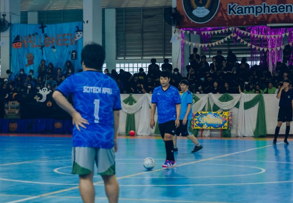 ภาพกิจกรรม  คณะวิทยาศาสตร์และเทคโนโลยี มหาวิทยาลัยราชภัฏกำแพงเพชร  จัดโครงการกีฬาสานสัมพันธ์คณะวิทยาศาสตร์และเทคโนโลยี