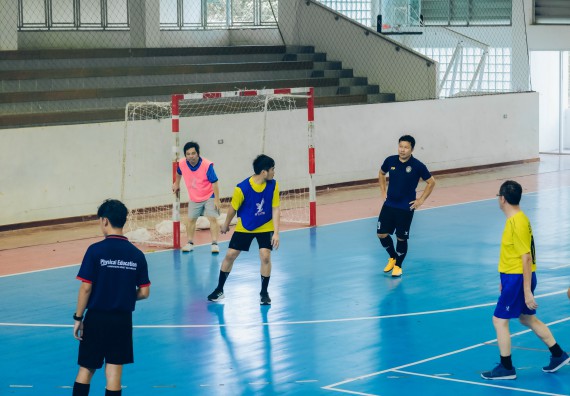 ภาพกิจกรรม  คณะวิทยาศาสตร์และเทคโนโลยี มหาวิทยาลัยราชภัฏกำแพงเพชร  จัดโครงการกีฬาสานสัมพันธ์คณะวิทยาศาสตร์และเทคโนโลยี