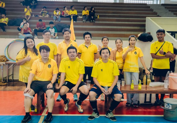 ภาพกิจกรรม  คณะวิทยาศาสตร์และเทคโนโลยี มหาวิทยาลัยราชภัฏกำแพงเพชร  จัดโครงการกีฬาสานสัมพันธ์คณะวิทยาศาสตร์และเทคโนโลยี