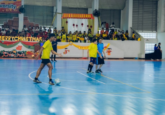 ภาพกิจกรรม  คณะวิทยาศาสตร์และเทคโนโลยี มหาวิทยาลัยราชภัฏกำแพงเพชร  จัดโครงการกีฬาสานสัมพันธ์คณะวิทยาศาสตร์และเทคโนโลยี