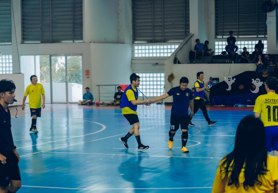 ภาพกิจกรรม  คณะวิทยาศาสตร์และเทคโนโลยี มหาวิทยาลัยราชภัฏกำแพงเพชร  จัดโครงการกีฬาสานสัมพันธ์คณะวิทยาศาสตร์และเทคโนโลยี