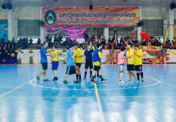 ภาพกิจกรรม  คณะวิทยาศาสตร์และเทคโนโลยี มหาวิทยาลัยราชภัฏกำแพงเพชร  จัดโครงการกีฬาสานสัมพันธ์คณะวิทยาศาสตร์และเทคโนโลยี