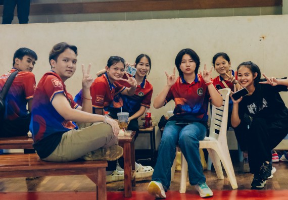 ภาพกิจกรรม  คณะวิทยาศาสตร์และเทคโนโลยี มหาวิทยาลัยราชภัฏกำแพงเพชร  จัดโครงการกีฬาสานสัมพันธ์คณะวิทยาศาสตร์และเทคโนโลยี