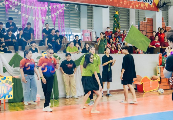 ภาพกิจกรรม  คณะวิทยาศาสตร์และเทคโนโลยี มหาวิทยาลัยราชภัฏกำแพงเพชร  จัดโครงการกีฬาสานสัมพันธ์คณะวิทยาศาสตร์และเทคโนโลยี