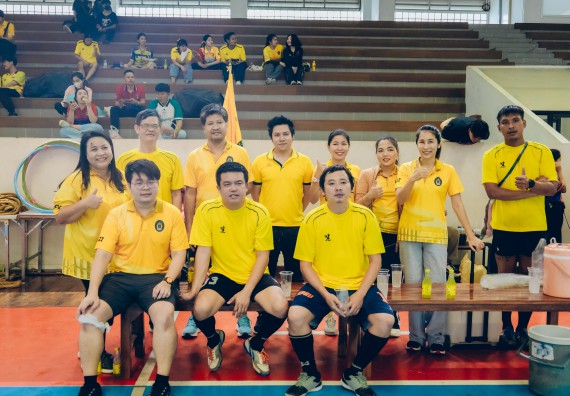 ภาพกิจกรรม  คณะวิทยาศาสตร์และเทคโนโลยี มหาวิทยาลัยราชภัฏกำแพงเพชร  จัดโครงการกีฬาสานสัมพันธ์คณะวิทยาศาสตร์และเทคโนโลยี