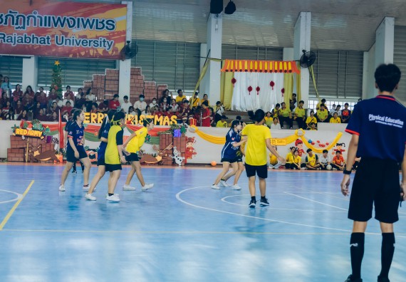 ภาพกิจกรรม  คณะวิทยาศาสตร์และเทคโนโลยี มหาวิทยาลัยราชภัฏกำแพงเพชร  จัดโครงการกีฬาสานสัมพันธ์คณะวิทยาศาสตร์และเทคโนโลยี