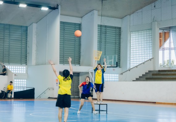 ภาพกิจกรรม  คณะวิทยาศาสตร์และเทคโนโลยี มหาวิทยาลัยราชภัฏกำแพงเพชร  จัดโครงการกีฬาสานสัมพันธ์คณะวิทยาศาสตร์และเทคโนโลยี