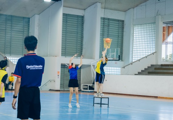 ภาพกิจกรรม  คณะวิทยาศาสตร์และเทคโนโลยี มหาวิทยาลัยราชภัฏกำแพงเพชร  จัดโครงการกีฬาสานสัมพันธ์คณะวิทยาศาสตร์และเทคโนโลยี