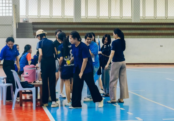 ภาพกิจกรรม  คณะวิทยาศาสตร์และเทคโนโลยี มหาวิทยาลัยราชภัฏกำแพงเพชร  จัดโครงการกีฬาสานสัมพันธ์คณะวิทยาศาสตร์และเทคโนโลยี