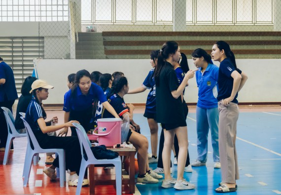 ภาพกิจกรรม  คณะวิทยาศาสตร์และเทคโนโลยี มหาวิทยาลัยราชภัฏกำแพงเพชร  จัดโครงการกีฬาสานสัมพันธ์คณะวิทยาศาสตร์และเทคโนโลยี