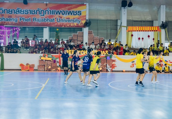 ภาพกิจกรรม  คณะวิทยาศาสตร์และเทคโนโลยี มหาวิทยาลัยราชภัฏกำแพงเพชร  จัดโครงการกีฬาสานสัมพันธ์คณะวิทยาศาสตร์และเทคโนโลยี