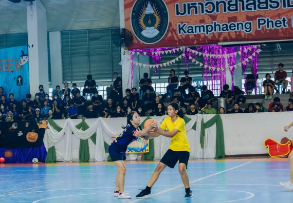 ภาพกิจกรรม  คณะวิทยาศาสตร์และเทคโนโลยี มหาวิทยาลัยราชภัฏกำแพงเพชร  จัดโครงการกีฬาสานสัมพันธ์คณะวิทยาศาสตร์และเทคโนโลยี