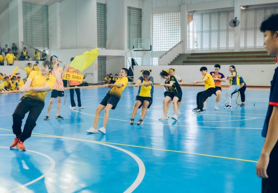 ภาพกิจกรรม  คณะวิทยาศาสตร์และเทคโนโลยี มหาวิทยาลัยราชภัฏกำแพงเพชร  จัดโครงการกีฬาสานสัมพันธ์คณะวิทยาศาสตร์และเทคโนโลยี