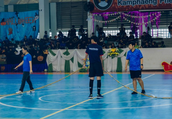 ภาพกิจกรรม  คณะวิทยาศาสตร์และเทคโนโลยี มหาวิทยาลัยราชภัฏกำแพงเพชร  จัดโครงการกีฬาสานสัมพันธ์คณะวิทยาศาสตร์และเทคโนโลยี