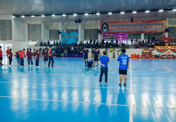 ภาพกิจกรรม  คณะวิทยาศาสตร์และเทคโนโลยี มหาวิทยาลัยราชภัฏกำแพงเพชร  จัดโครงการกีฬาสานสัมพันธ์คณะวิทยาศาสตร์และเทคโนโลยี