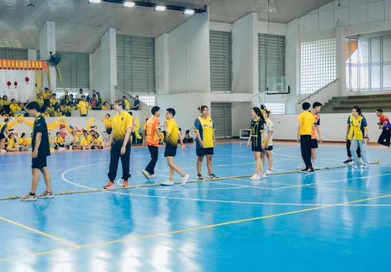 ภาพกิจกรรม  คณะวิทยาศาสตร์และเทคโนโลยี มหาวิทยาลัยราชภัฏกำแพงเพชร  จัดโครงการกีฬาสานสัมพันธ์คณะวิทยาศาสตร์และเทคโนโลยี