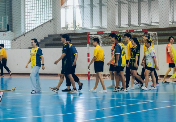 ภาพกิจกรรม  คณะวิทยาศาสตร์และเทคโนโลยี มหาวิทยาลัยราชภัฏกำแพงเพชร  จัดโครงการกีฬาสานสัมพันธ์คณะวิทยาศาสตร์และเทคโนโลยี