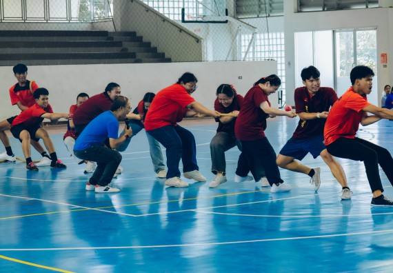 ภาพกิจกรรม  คณะวิทยาศาสตร์และเทคโนโลยี มหาวิทยาลัยราชภัฏกำแพงเพชร  จัดโครงการกีฬาสานสัมพันธ์คณะวิทยาศาสตร์และเทคโนโลยี