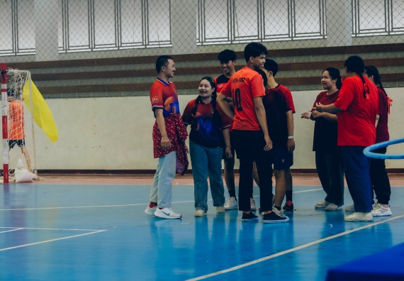 ภาพกิจกรรม  คณะวิทยาศาสตร์และเทคโนโลยี มหาวิทยาลัยราชภัฏกำแพงเพชร  จัดโครงการกีฬาสานสัมพันธ์คณะวิทยาศาสตร์และเทคโนโลยี