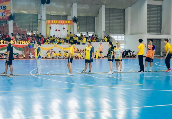 ภาพกิจกรรม  คณะวิทยาศาสตร์และเทคโนโลยี มหาวิทยาลัยราชภัฏกำแพงเพชร  จัดโครงการกีฬาสานสัมพันธ์คณะวิทยาศาสตร์และเทคโนโลยี