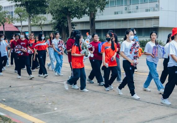 ภาพกิจกรรม  คณะวิทยาศาสตร์และเทคโนโลยี มหาวิทยาลัยราชภัฏกำแพงเพชร  จัดโครงการกีฬาสานสัมพันธ์คณะวิทยาศาสตร์และเทคโนโลยี