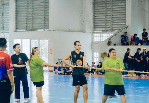 ภาพกิจกรรม  คณะวิทยาศาสตร์และเทคโนโลยี มหาวิทยาลัยราชภัฏกำแพงเพชร  จัดโครงการกีฬาสานสัมพันธ์คณะวิทยาศาสตร์และเทคโนโลยี