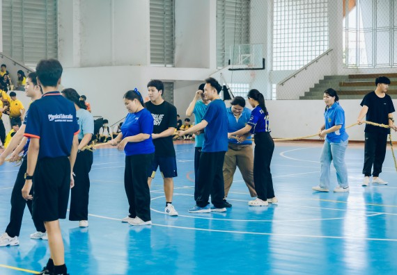 ภาพกิจกรรม  คณะวิทยาศาสตร์และเทคโนโลยี มหาวิทยาลัยราชภัฏกำแพงเพชร  จัดโครงการกีฬาสานสัมพันธ์คณะวิทยาศาสตร์และเทคโนโลยี