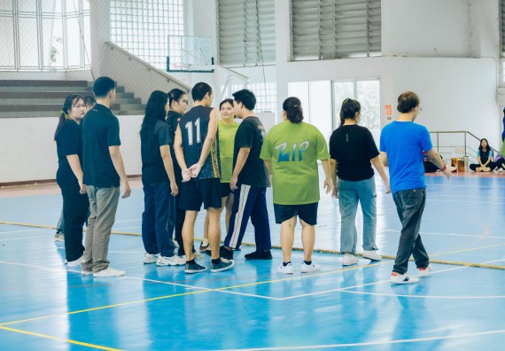 ภาพกิจกรรม  คณะวิทยาศาสตร์และเทคโนโลยี มหาวิทยาลัยราชภัฏกำแพงเพชร  จัดโครงการกีฬาสานสัมพันธ์คณะวิทยาศาสตร์และเทคโนโลยี