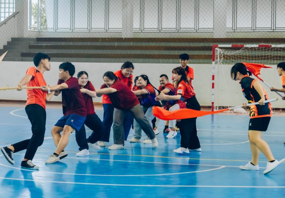 ภาพกิจกรรม  คณะวิทยาศาสตร์และเทคโนโลยี มหาวิทยาลัยราชภัฏกำแพงเพชร  จัดโครงการกีฬาสานสัมพันธ์คณะวิทยาศาสตร์และเทคโนโลยี