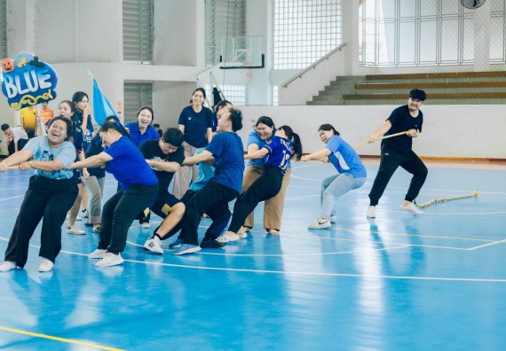 ภาพกิจกรรม  คณะวิทยาศาสตร์และเทคโนโลยี มหาวิทยาลัยราชภัฏกำแพงเพชร  จัดโครงการกีฬาสานสัมพันธ์คณะวิทยาศาสตร์และเทคโนโลยี