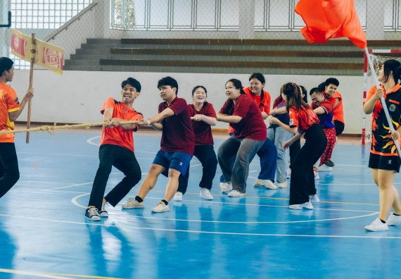 ภาพกิจกรรม  คณะวิทยาศาสตร์และเทคโนโลยี มหาวิทยาลัยราชภัฏกำแพงเพชร  จัดโครงการกีฬาสานสัมพันธ์คณะวิทยาศาสตร์และเทคโนโลยี