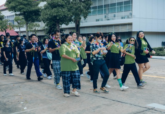 ภาพกิจกรรม  คณะวิทยาศาสตร์และเทคโนโลยี มหาวิทยาลัยราชภัฏกำแพงเพชร  จัดโครงการกีฬาสานสัมพันธ์คณะวิทยาศาสตร์และเทคโนโลยี