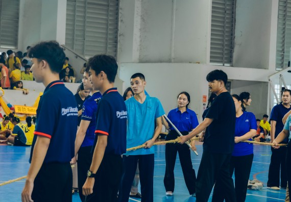 ภาพกิจกรรม  คณะวิทยาศาสตร์และเทคโนโลยี มหาวิทยาลัยราชภัฏกำแพงเพชร  จัดโครงการกีฬาสานสัมพันธ์คณะวิทยาศาสตร์และเทคโนโลยี