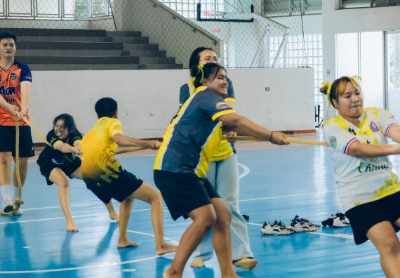 ภาพกิจกรรม  คณะวิทยาศาสตร์และเทคโนโลยี มหาวิทยาลัยราชภัฏกำแพงเพชร  จัดโครงการกีฬาสานสัมพันธ์คณะวิทยาศาสตร์และเทคโนโลยี