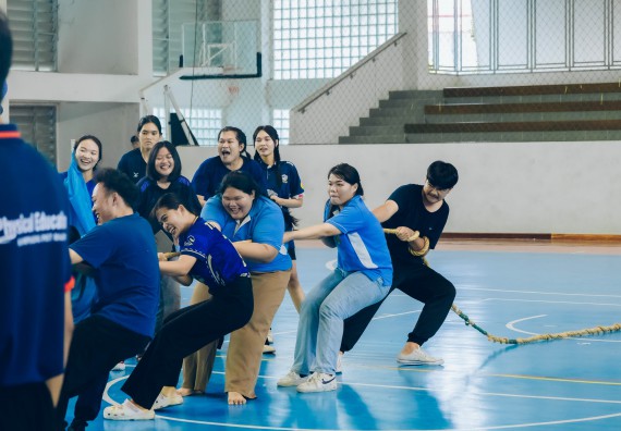ภาพกิจกรรม  คณะวิทยาศาสตร์และเทคโนโลยี มหาวิทยาลัยราชภัฏกำแพงเพชร  จัดโครงการกีฬาสานสัมพันธ์คณะวิทยาศาสตร์และเทคโนโลยี