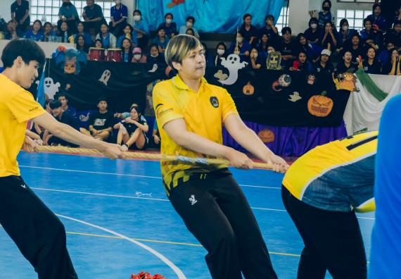 ภาพกิจกรรม  คณะวิทยาศาสตร์และเทคโนโลยี มหาวิทยาลัยราชภัฏกำแพงเพชร  จัดโครงการกีฬาสานสัมพันธ์คณะวิทยาศาสตร์และเทคโนโลยี