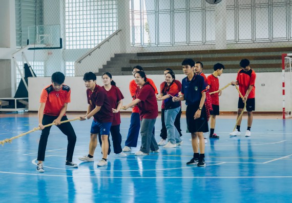 ภาพกิจกรรม  คณะวิทยาศาสตร์และเทคโนโลยี มหาวิทยาลัยราชภัฏกำแพงเพชร  จัดโครงการกีฬาสานสัมพันธ์คณะวิทยาศาสตร์และเทคโนโลยี