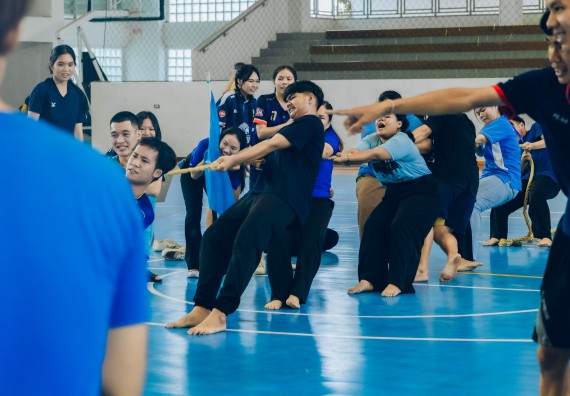 ภาพกิจกรรม  คณะวิทยาศาสตร์และเทคโนโลยี มหาวิทยาลัยราชภัฏกำแพงเพชร  จัดโครงการกีฬาสานสัมพันธ์คณะวิทยาศาสตร์และเทคโนโลยี