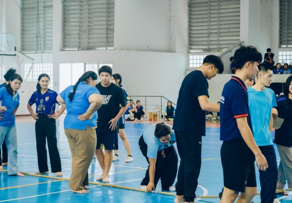 ภาพกิจกรรม  คณะวิทยาศาสตร์และเทคโนโลยี มหาวิทยาลัยราชภัฏกำแพงเพชร  จัดโครงการกีฬาสานสัมพันธ์คณะวิทยาศาสตร์และเทคโนโลยี