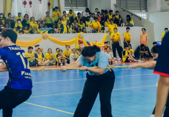 ภาพกิจกรรม  คณะวิทยาศาสตร์และเทคโนโลยี มหาวิทยาลัยราชภัฏกำแพงเพชร  จัดโครงการกีฬาสานสัมพันธ์คณะวิทยาศาสตร์และเทคโนโลยี