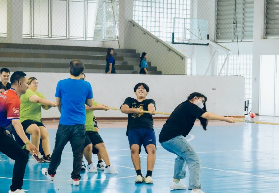 ภาพกิจกรรม  คณะวิทยาศาสตร์และเทคโนโลยี มหาวิทยาลัยราชภัฏกำแพงเพชร  จัดโครงการกีฬาสานสัมพันธ์คณะวิทยาศาสตร์และเทคโนโลยี