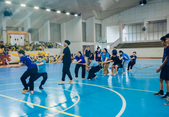 ภาพกิจกรรม  คณะวิทยาศาสตร์และเทคโนโลยี มหาวิทยาลัยราชภัฏกำแพงเพชร  จัดโครงการกีฬาสานสัมพันธ์คณะวิทยาศาสตร์และเทคโนโลยี