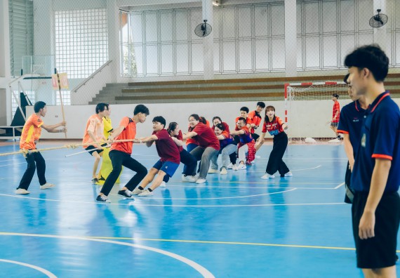 ภาพกิจกรรม  คณะวิทยาศาสตร์และเทคโนโลยี มหาวิทยาลัยราชภัฏกำแพงเพชร  จัดโครงการกีฬาสานสัมพันธ์คณะวิทยาศาสตร์และเทคโนโลยี