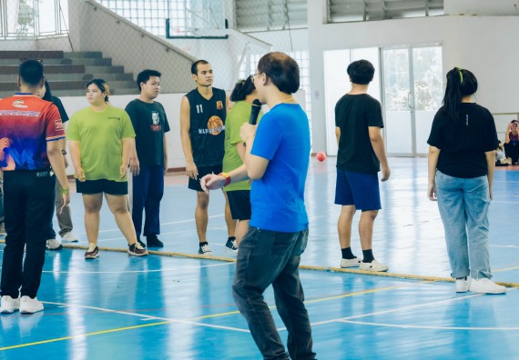 ภาพกิจกรรม  คณะวิทยาศาสตร์และเทคโนโลยี มหาวิทยาลัยราชภัฏกำแพงเพชร  จัดโครงการกีฬาสานสัมพันธ์คณะวิทยาศาสตร์และเทคโนโลยี