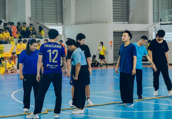 ภาพกิจกรรม  คณะวิทยาศาสตร์และเทคโนโลยี มหาวิทยาลัยราชภัฏกำแพงเพชร  จัดโครงการกีฬาสานสัมพันธ์คณะวิทยาศาสตร์และเทคโนโลยี